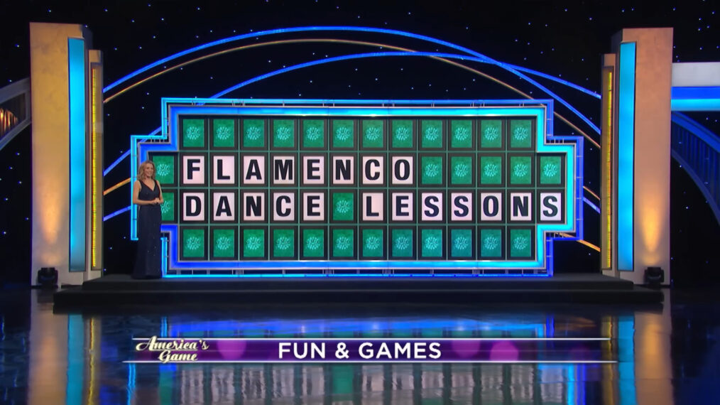 'Wheel of Fortune' flamenco fail