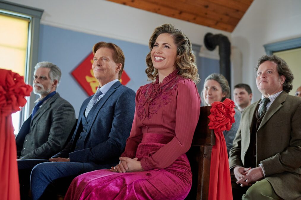 Martin Cummins as Henry, Jack Wagner as Bill, and Pascale Hutton as Rosemary in 'When Calls the Heart' Season 11 Episode 12