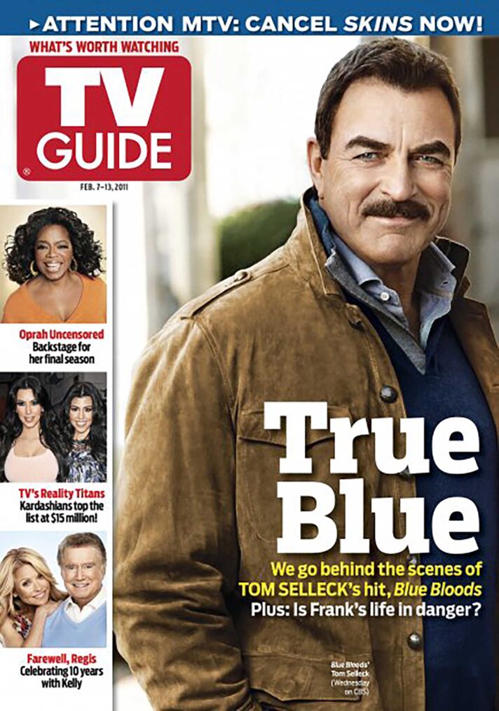 TV Guide cover Tom Selleck