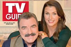 Blue Bloods - Tom Selleck and Bridget Moynahan on the cover of TV Guide Magazine