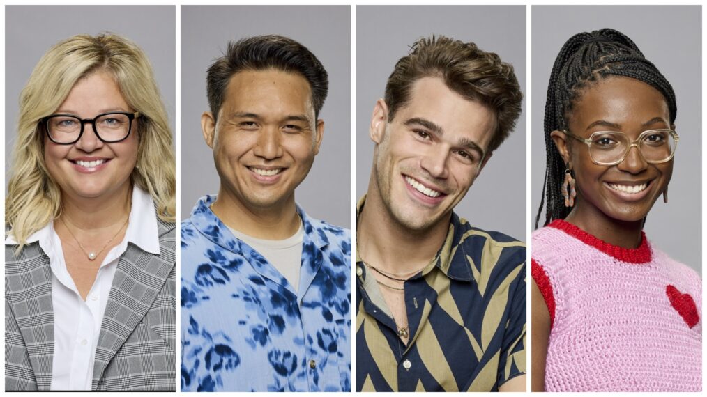 Angela, Kimo, Tucker, and T'kor on Big Brother Season 26