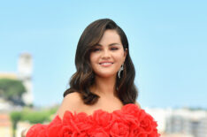 Selena Gomez attends the 'Emilia Perez' Photocall at the 77th annual Cannes Film Festival at Palais des Festivals on May 19, 2024 in Cannes, France.