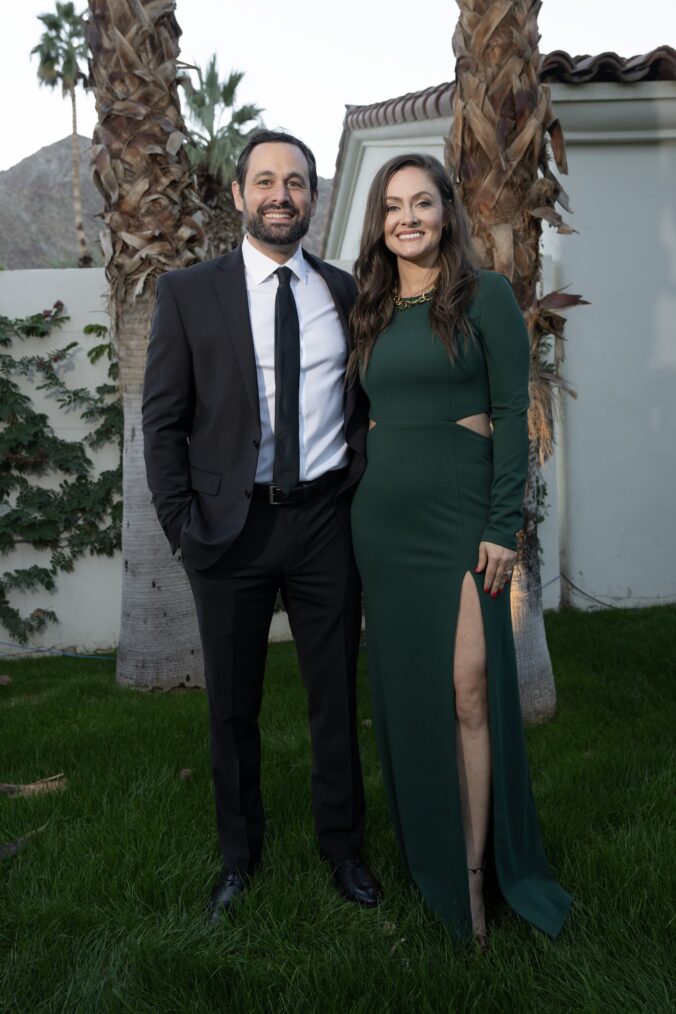 Jason and Molly Mesnick at Gerry Turner and Theresa Nist's wedding