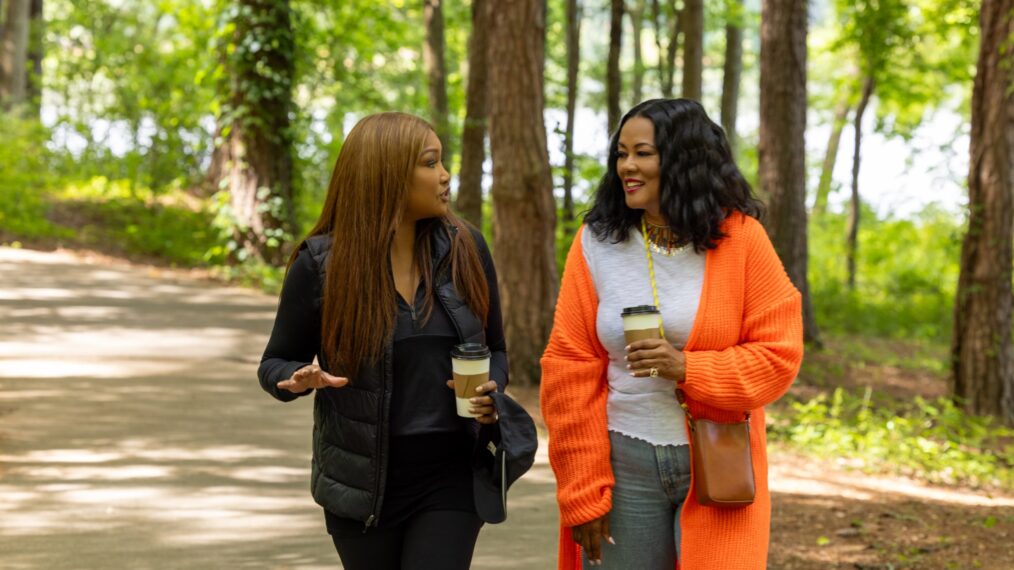 Lela Rochon and Garcelle Beauvais of Terry McMillan Presents: Tempted By Love