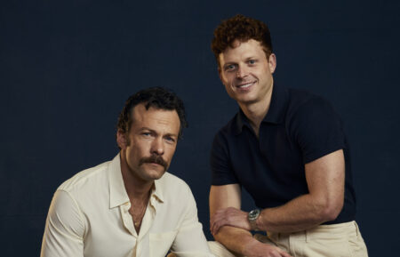 Caleb Foote and Kyle Schmid of NCIS: Origins