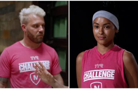 Paulie Calafiore and Nurys Mateo on The Challenge Season 40