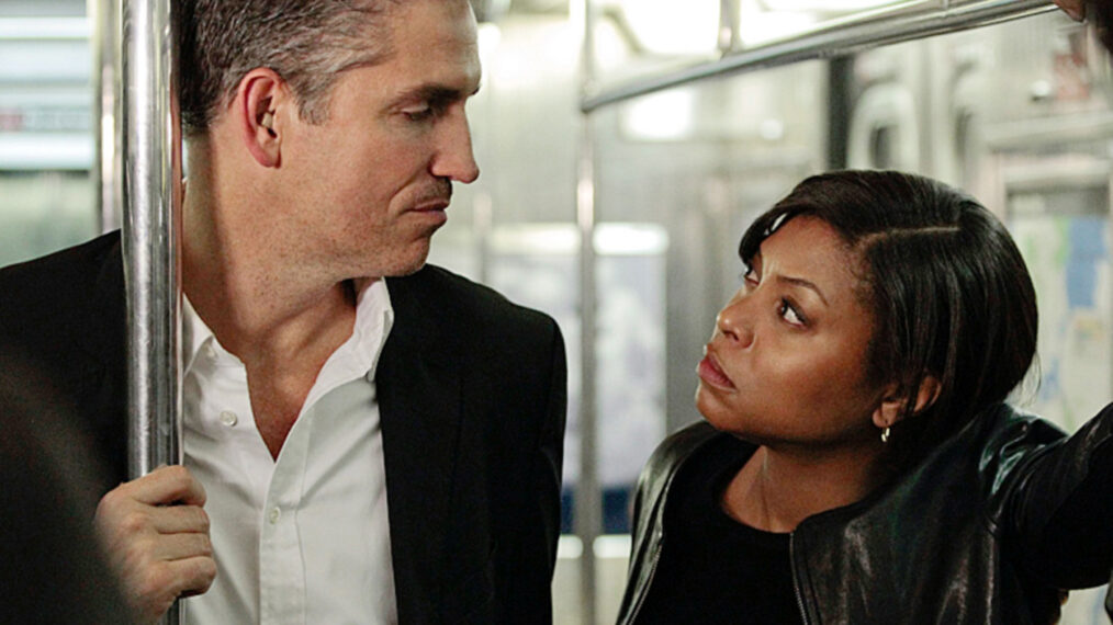 Jim Caviezel, Taraji P. Henson in Person of Interest - 'The Crossing' (Season 3, Episode 9, aired November 19, 2013