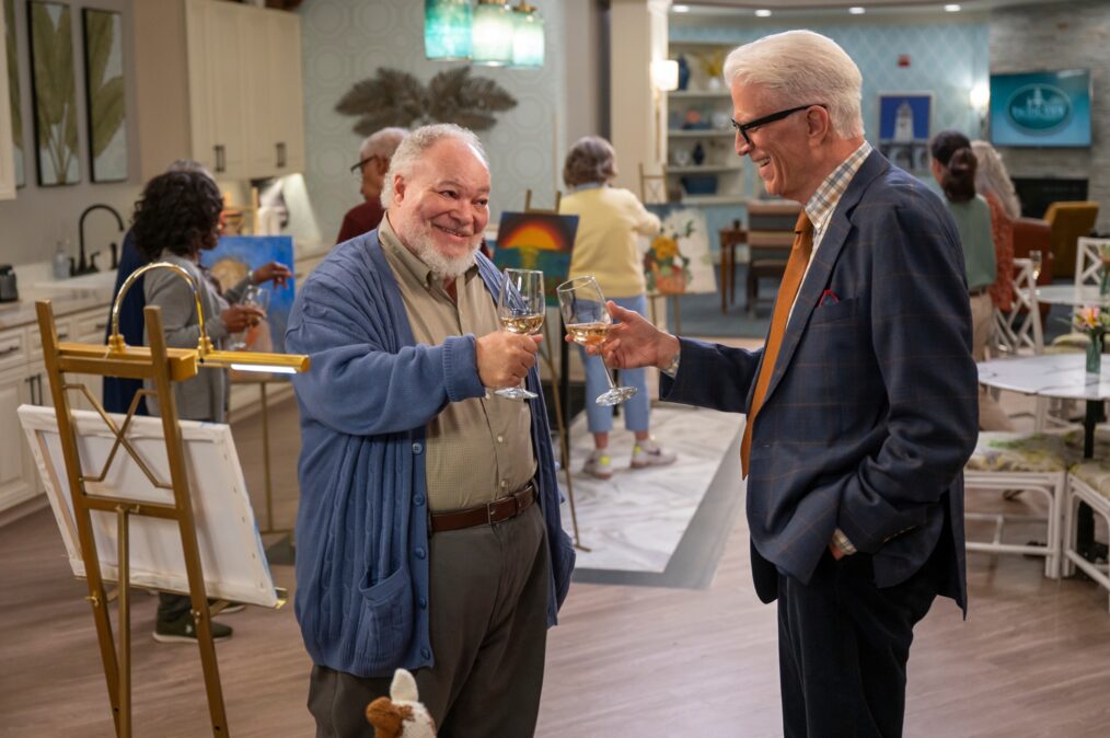 Stephen McKinley Henderson and Ted Danson in 'A Man on the Inside'