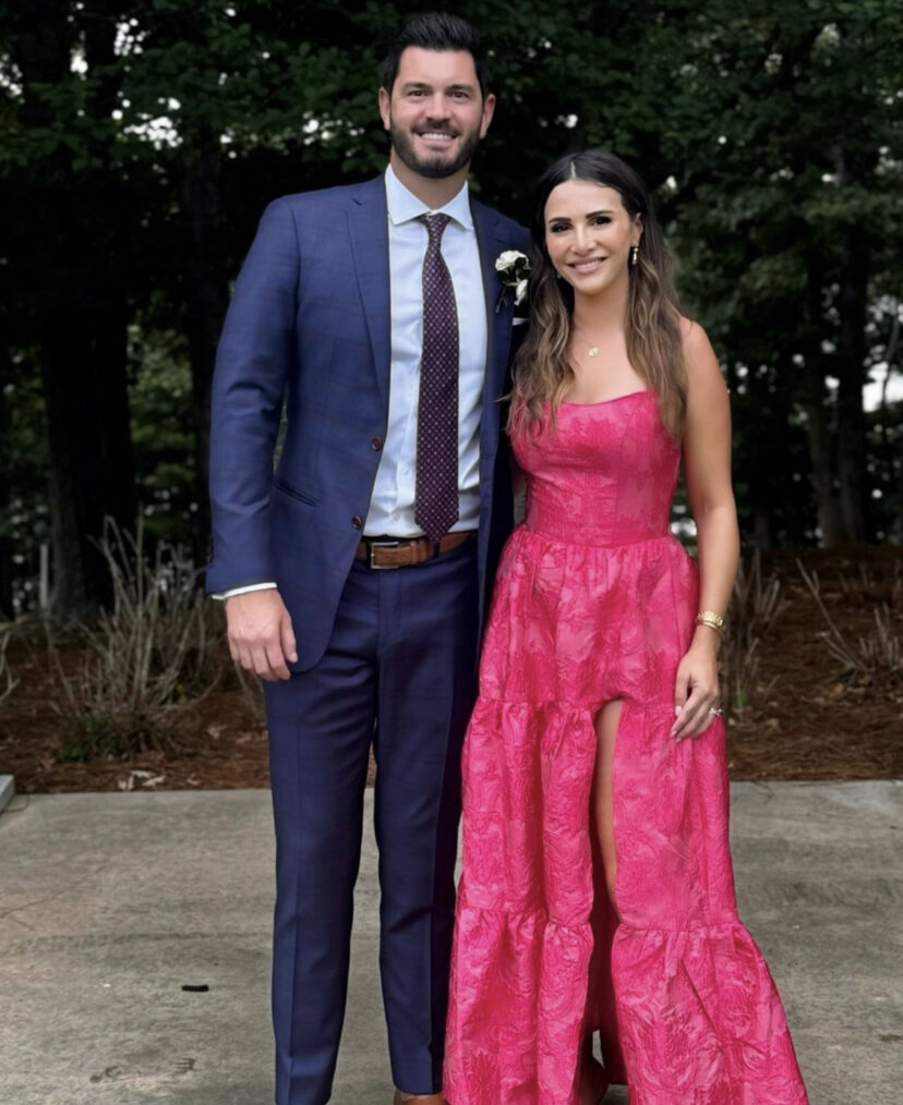 Andi Dorfman and her husband Blaine Hart