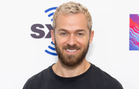 Artem Chigvintsev visits the SiriusXM studio at SiriusXM Studios on September 19, 2023 in Los Angeles, California.