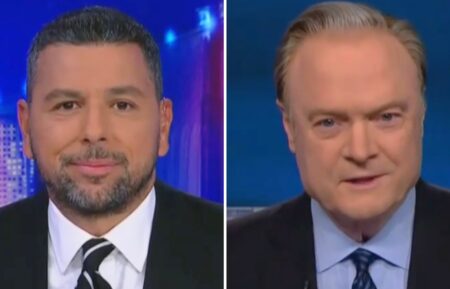 Ayman Mohyeldin and Lawrence O'Donnell