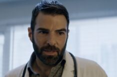 Zachary Quinto as Dr. Wolf in 'Brilliant Minds'