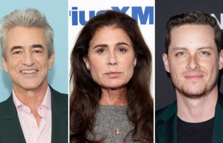 Dermot Mulroney, Maura Tierney, and Jesse Lee Soffer