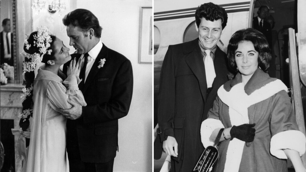 Elizabeth Taylor and Richard Burton; Eddie Fisher and Elizabeth Taylor