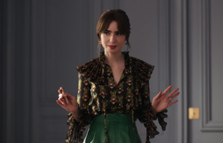 Lily Collins in 'Emily in Paris' Season 4