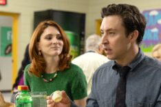 Stephanie Koenig and Brian Jordan Alvarez in 'English Teacher'