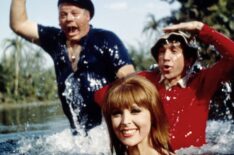 Alan Hale, Jr., Tina Louise, Bob Denver in 'Gilligan's Island' (1964)