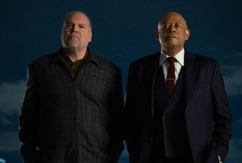 Vincent D'Onofrio and Forest Whitaker in 'Godfather of Harlem' Season 4 Episode 9