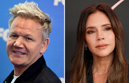 Gordon Ramsay and Victoria Beckham