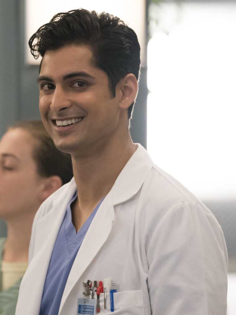 Rushi Kota as Vikram Roy on 'Grey's Anatomy'