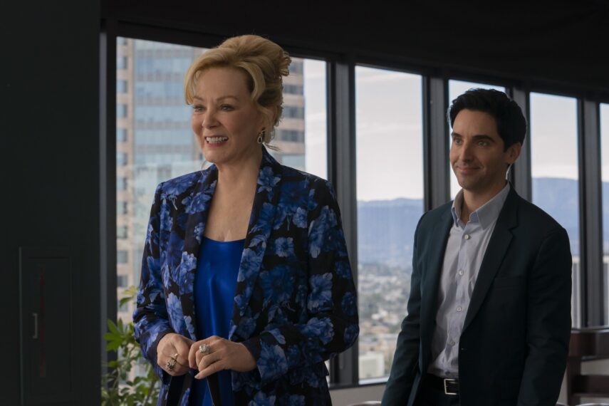 Jean Smart and Paul W. Downs in 'Hacks' Season 3