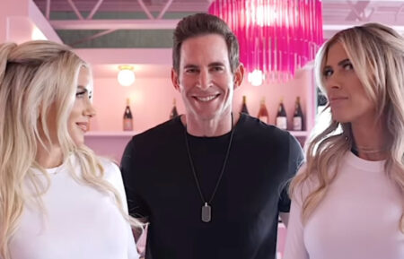 Heather Rae El Moussa, Tarek El Moussa, and Christina Hall