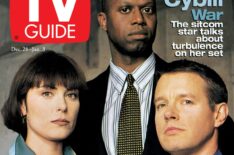 Michelle Forbes, Andre Braugher and Kyle Secor on TV Guide Magazine's cover in 1996