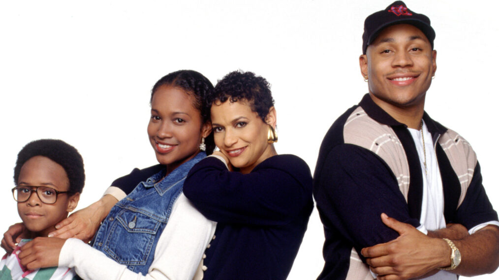 Jeffery Wood, Maia Campbell, Debbie Allen, and LL Cool J of 'In the House'