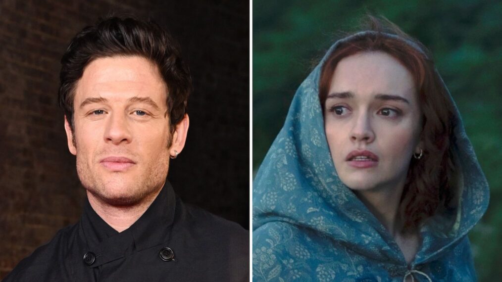 James Norton (L), Olivia Cooke in 'House of the Dragon' (R)