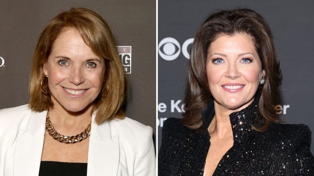 Katie Couric and Norah O'Donnell