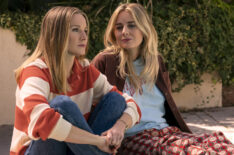 Kristen Bell as Joanne, Justine Lupe as Morgan in 'Nobody Wants This.'