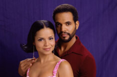 Kristoff St. John and Victoria Rowell star as Neil and Drucilla Winters on the CBS daytime drama THE YOUNG AND THE RESTLESS