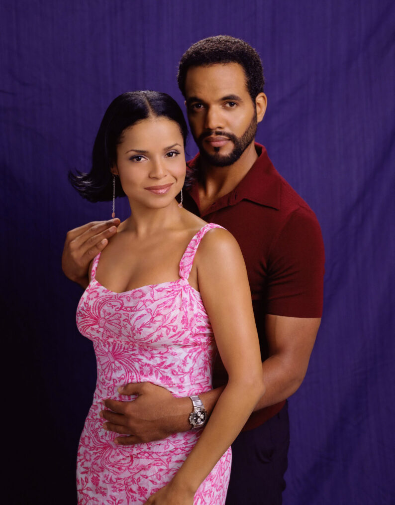 Kristoff St. John and Victoria Rowell star as Neil and Drucilla Winters on the CBS daytime drama THE YOUNG AND THE RESTLESS