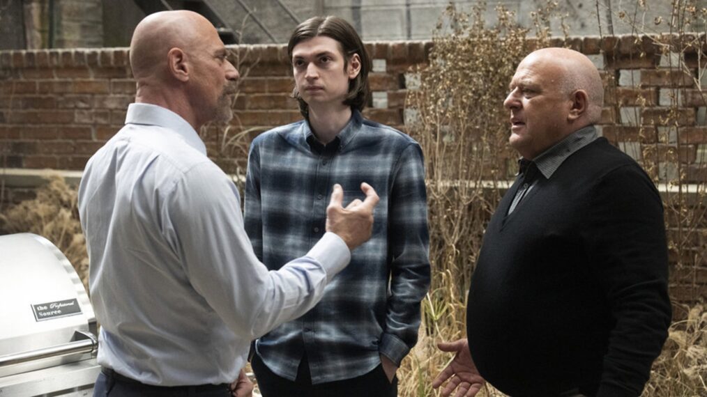 Christopher Meloni, Nicky Torchina, and Dean Norris in 'Law & Order: Organized Crime'