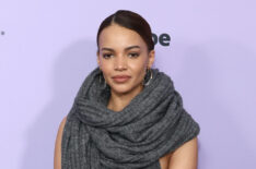 Leslie Grace attends the 'In The Summers' Premiere during the 2024 Sundance Film Festival at Library Center Theatre on January 22, 2024 in Park City, Utah.