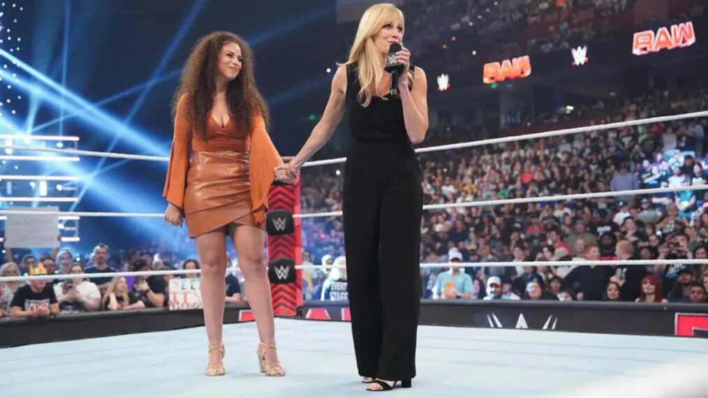 Lilian Garcia and Samantha Irvin