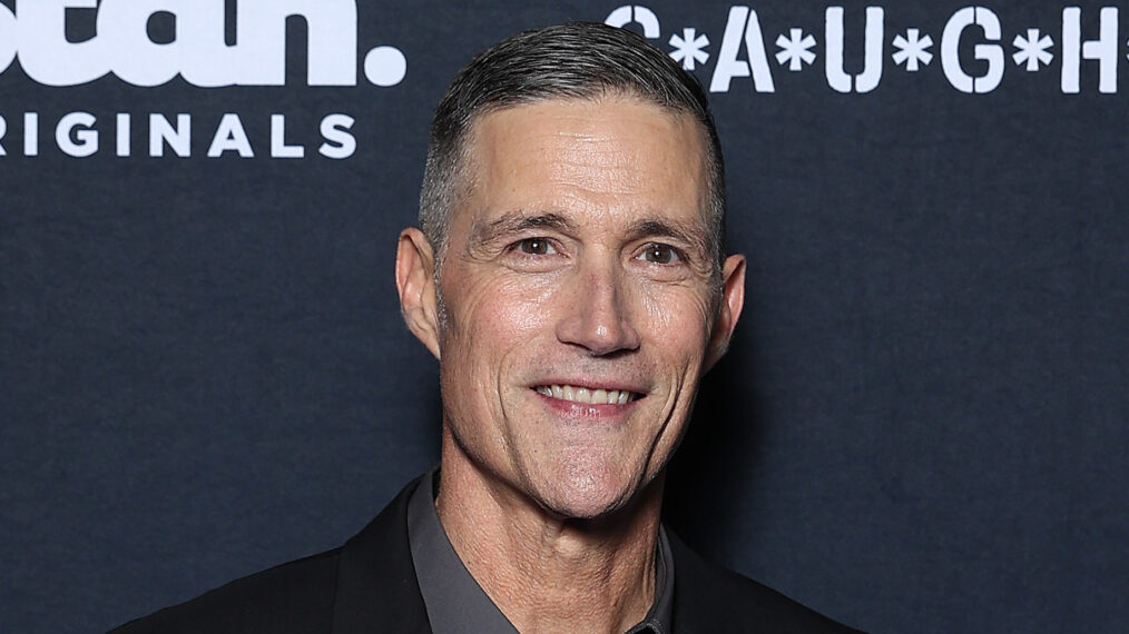 Matthew Fox attends the global premiere of C*A*U*G*H*T at Sydney Opera House on September 27, 2023 in Sydney, Australia.