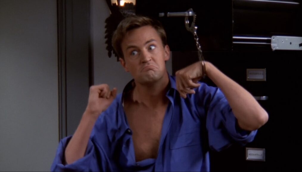 Matthew Perry as Chandler Bing in 'Friends'