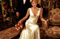 Jack and Phyllis (Peter Bergman and Michelle Stafford) celebrate their Christmas wedding on 'The Young and the Restless'