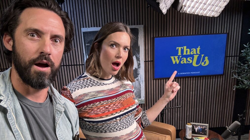 Milo Ventimiglia and Mandy Moore for 'That Was Us'