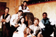 Keanu Reeves, Denzel Washington, Kenneth Branagh, Emma Thompson, Kate Beckinsale, Robert Sean Leonard, Michael Keaton in 'Much Ado About Nothing' (1993)