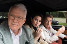 Steve Martin, Selena Gomez, and Martin Short in 'Only Murders in the Building' Season 4 Episode 1