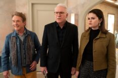 Martin Short, Steve Martin, and Selena Gomez in 'Only Murders in the Building' Season 4