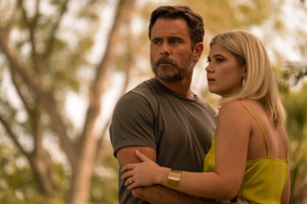 Charles Esten and Caroline Arapoglou as Ward and Rose on 'Outer Banks'