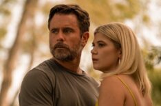 Charles Esten and Caroline Arapoglou as Ward and Rose on 'Outer Banks'