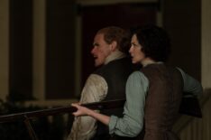 Sam Heughan and Caitriona Balfe in 'Outlander' Season 6