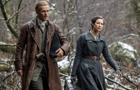 Sam Heughan and Caitriona Balfe in 'Outlander' Season 7, Part 2