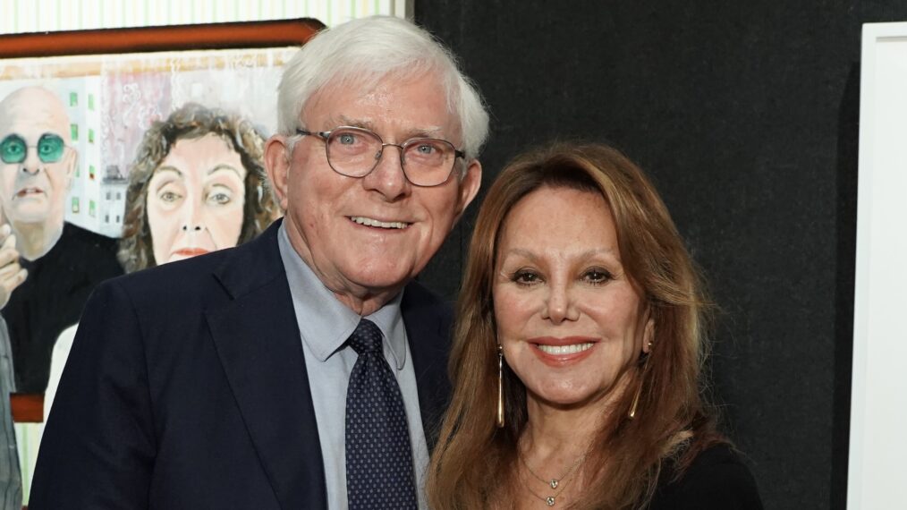 Phil Donahue and Marlo Thomas