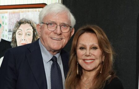 Phil Donahue and Marlo Thomas