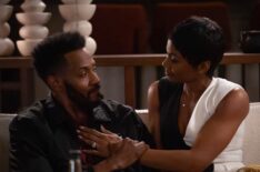 McKinley Freeman and Emayatzy Corinealdi in 'Reasonable Doubt' Season 2